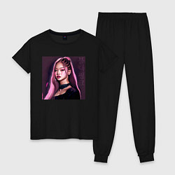 Женская пижама Blackpink Jennie аниме рисунок