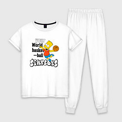 Женская пижама Баскетболист Барт