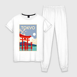 Женская пижама Tokyo - japan