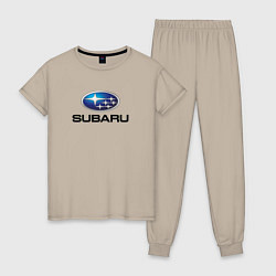 Женская пижама Subaru sport auto