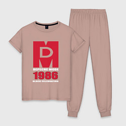 Женская пижама Depeche Mode - Black Celebration album merch