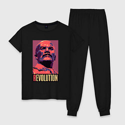 Женская пижама Lenin revolution