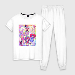 Женская пижама The amazing digital circus together