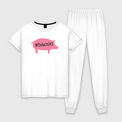 Женская пижама Бекон