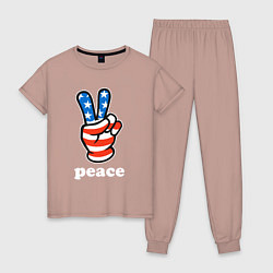 Женская пижама USA peace