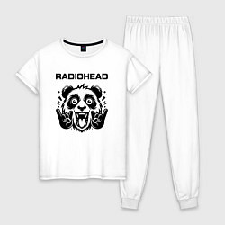 Женская пижама Radiohead - rock panda