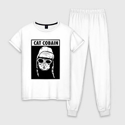Женская пижама Cat cobain