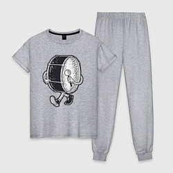 Женская пижама Человек барабан