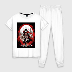 Женская пижама Assassins creed портал времени