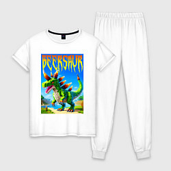 Женская пижама Пивозавр - мем нейросеть Майнкрафт