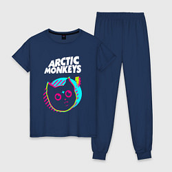 Женская пижама Arctic Monkeys rock star cat