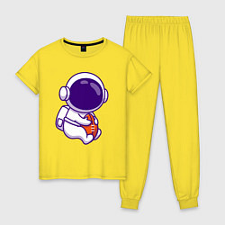 Женская пижама Space football