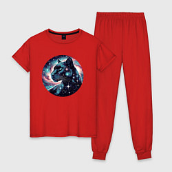 Женская пижама Звёздная пантера - нейросеть