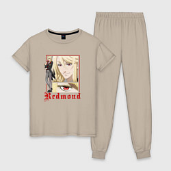 Женская пижама Темный дворецкий Эдгар Редмонд