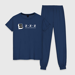Женская пижама Zenless zone zero логотип