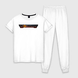 Женская пижама Stormgate logo
