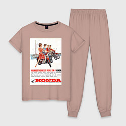 Женская пижама Honda мотоцикл