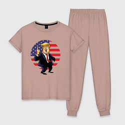 Женская пижама USA - Trump