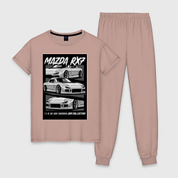 Женская пижама Mazda rx-7 JDM авто