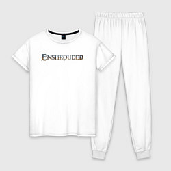 Женская пижама Enshrouded logo