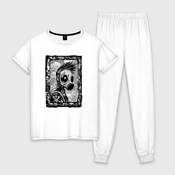 Женская пижама Gasmask punk society