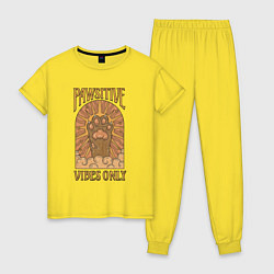 Женская пижама Pawsitive vibes