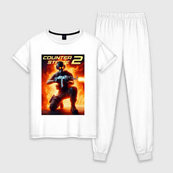 Женская пижама Counter Strike 2 - gamer