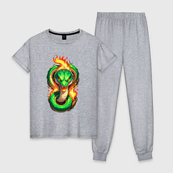 Женская пижама Знак змеи