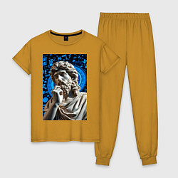 Женская пижама Античность и математика