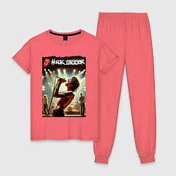 Женская пижама Мик Джагер - Роллинг Стоунз