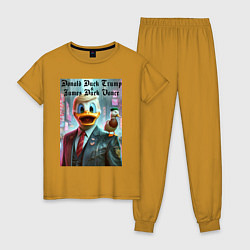 Женская пижама Donald Duck Trump and James Duck Vance