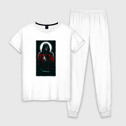 Женская пижама Крик гостфейс с луной