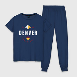 Женская пижама Denver basketball 1967