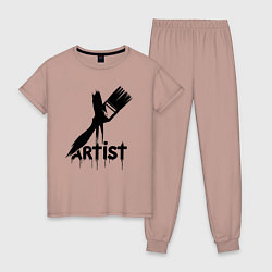Женская пижама Художник с кистью