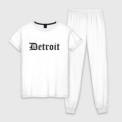Женская пижама Detroit Michigan - USA