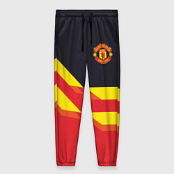 Брюки женские Man United FC: Red style, цвет: 3D-принт