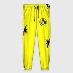 Брюки женские FC Borussia Dortmund: Yellow Original, цвет: 3D-принт