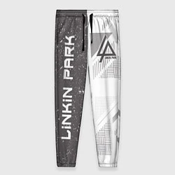 Брюки женские Linkin Park: Grey Form, цвет: 3D-принт