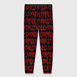 Брюки женские Cannibal Corpse, цвет: 3D-принт