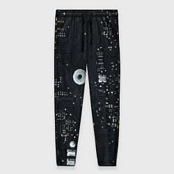 Брюки женские ИНФОРМАТИЗАЦИЯ, цвет: 3D-принт