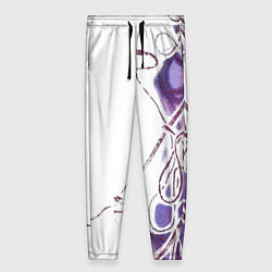 Женские брюки Фиолетовые нити