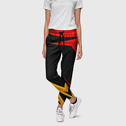 Брюки женские Уникальные линии, цвет: 3D-принт — фото 2