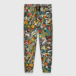 Брюки женские СПОРТ Athlete, цвет: 3D-принт