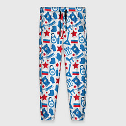 Брюки женские Русский Символизм, цвет: 3D-принт