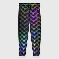 Брюки женские Color vanguard pattern 2025 Neon, цвет: 3D-принт