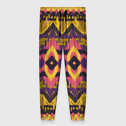 Женские брюки Африканский узор орнамент из шерсти Africa Wool Pa
