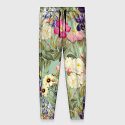 Женские брюки Красочные Цветы Лета