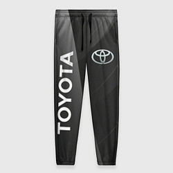 Женские брюки Toyota - серая абстракция