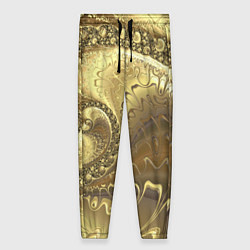 Женские брюки Золотая абстракция