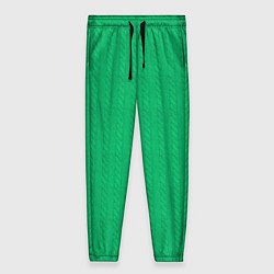 Женские брюки Зеленый вязаный свитер